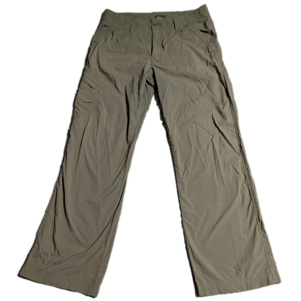 Royal Robbins Hiking Pants Mens 32x30‎ Tan Nylon Stretch Outdoor Travel